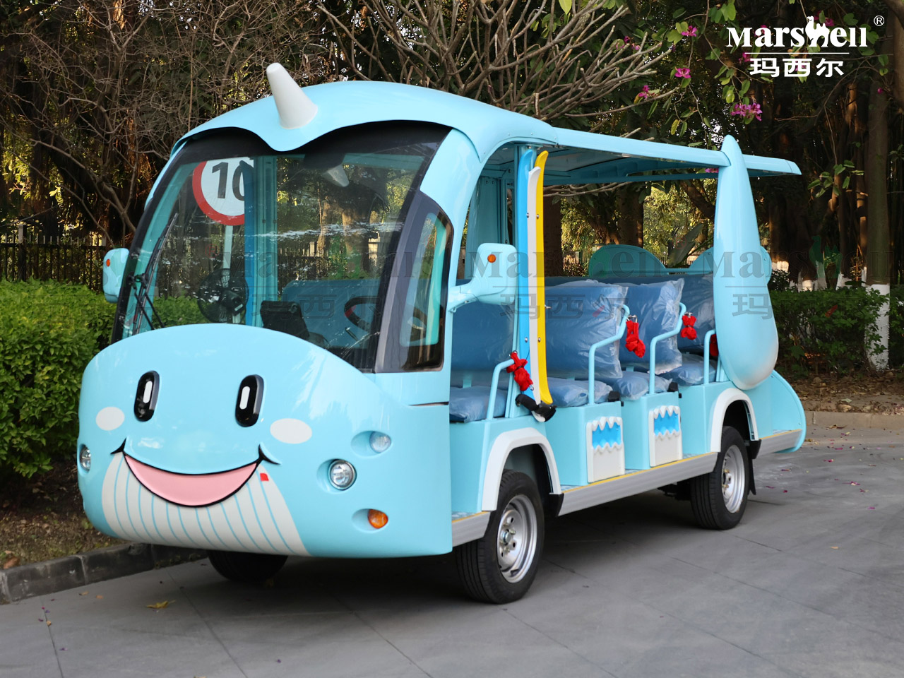 鯤主題造型電動觀光車
