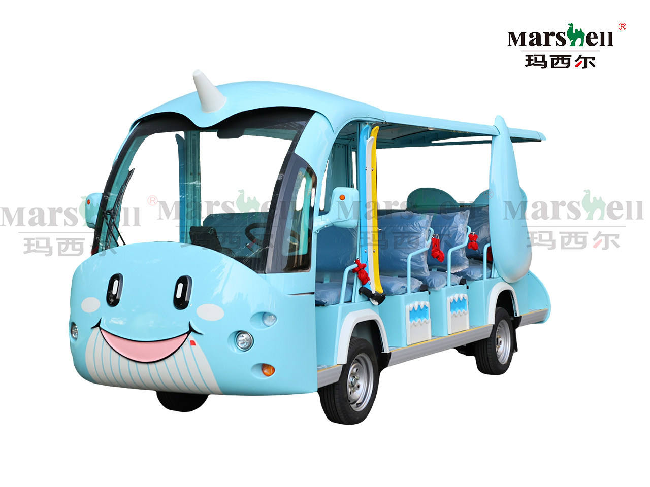 鯤主題造型電動觀光車