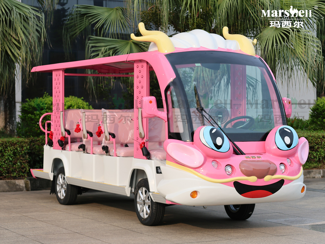 龍造型主題電動觀光車