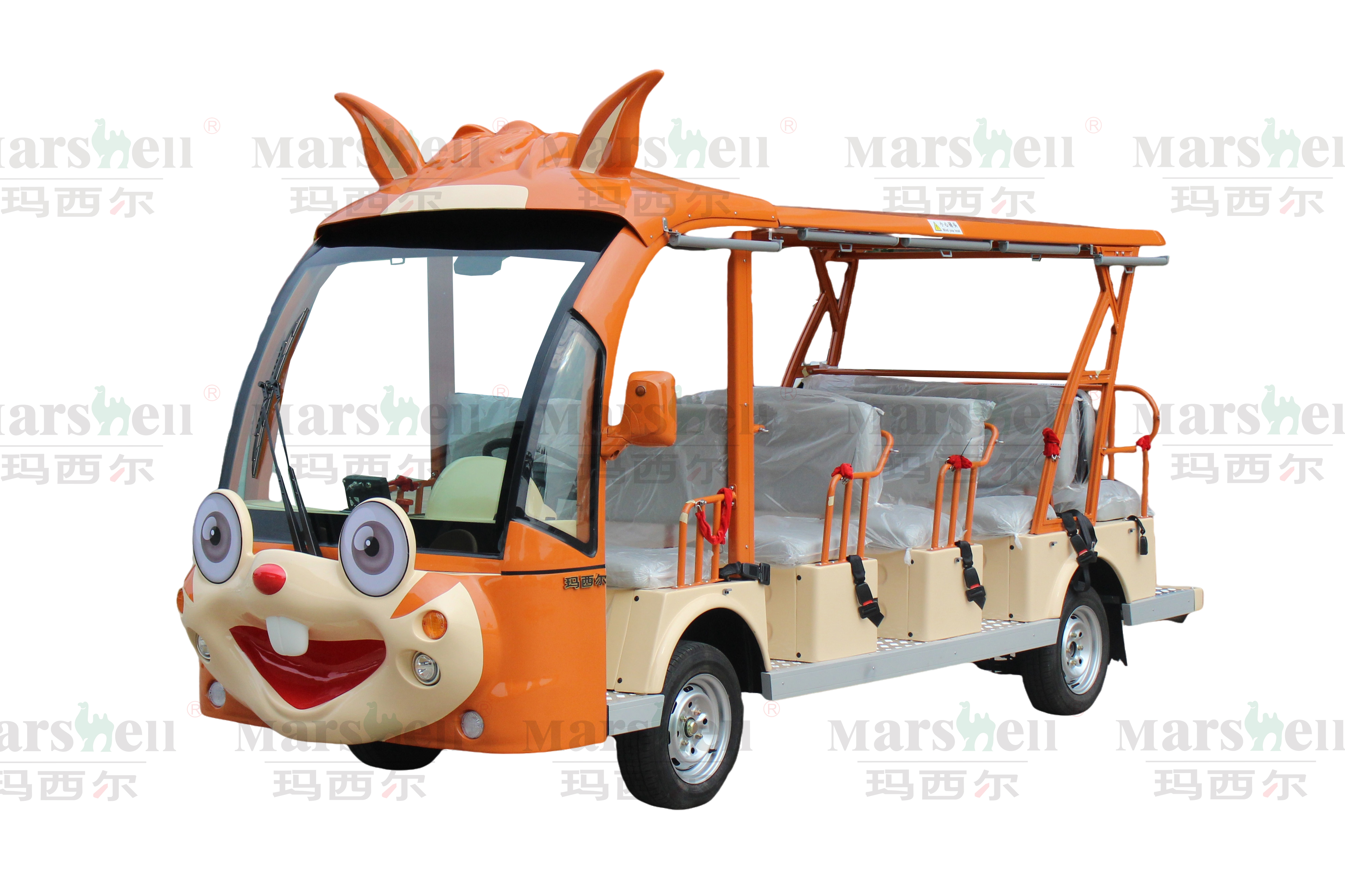 兔子主題造型觀光車
