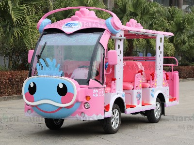 珊瑚造型觀光車(chē)